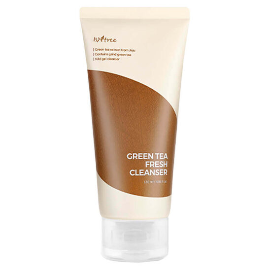 Attīrošs gels taukainai un kombinētai ādai IsNtree Green Tea Fresh Cleanser